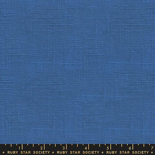 Warp Weft Honey Chore Blue Ribbon -- Alexia Abegg for Ruby Star Society -- Moda Fabrics