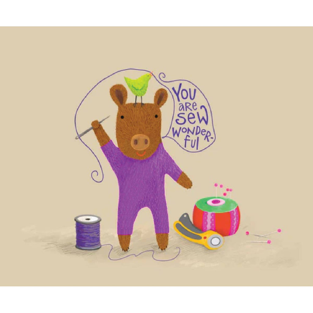 You are Sew Wonderful Notecards