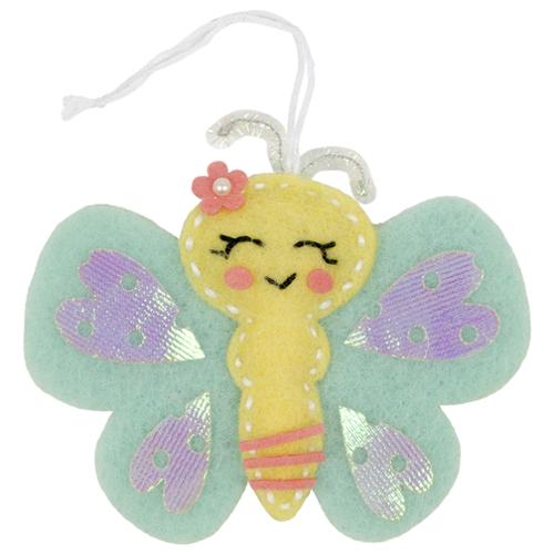 Felt Ornament Kit Butterfly-- FABRIC EDITIONS