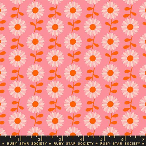 Field of Flowers in Sorbet --- Flowerland by Melody Miller for Ruby Star Society -- Moda Fabric