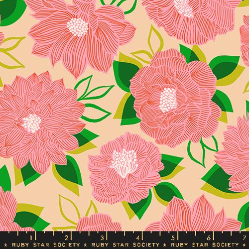 Blooming Florals in Sorbet -- Favorite Flowers by Ruby Star Society -- Moda Fabric