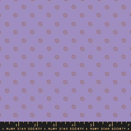 Stamped Flower in Thistle -- Favorite Flowers by Ruby Star Society -- Moda Fabric