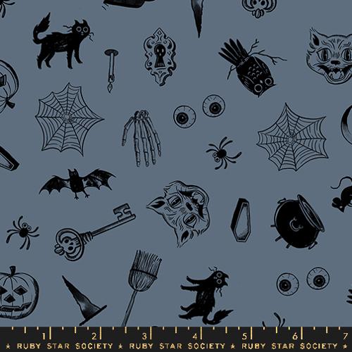 Curios Halloween in Ghostly --- Good Spirits -- Ruby Star Society -- Moda Fabric