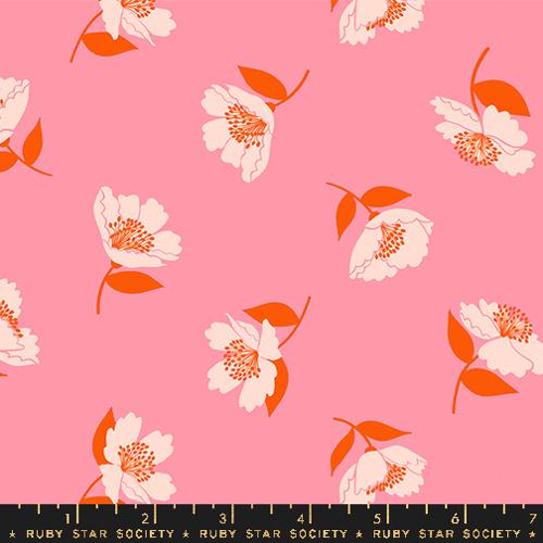 Fluttering Florals in Sorbet -- Juicy by Melody Miller -- Ruby Star Society -- Moda Fabrics