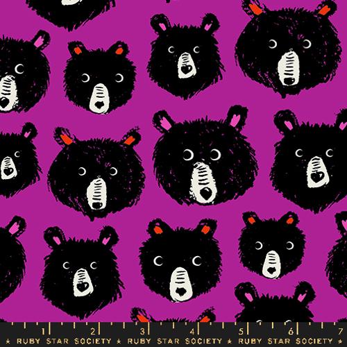 Bears in Cheshire -- Teddy And The Bears -- Sarah Watts for Ruby Star Society -- Moda Fabrics