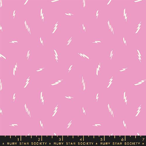 Electric Bolts Blender in Daisy -- Teddy And The Bears -- Sarah Watts for Ruby Star Society -- Moda Fabrics
