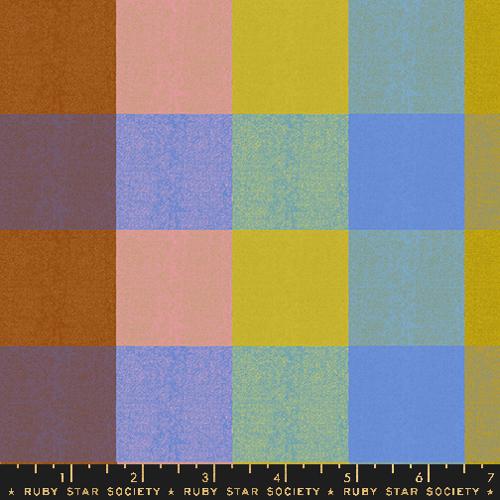 Party Dress Plaid in Wildflower -- Warp Weft Ooh Lucky by Alexia Abegg for Ruby Star Society -- Moda Fabrics