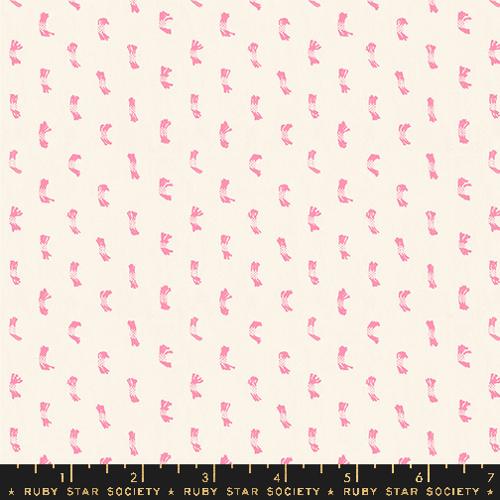 Flicker in Natural Pink -- Warp Weft Ooh Lucky by Alexia Abegg for Ruby Star Society -- Moda Fabrics