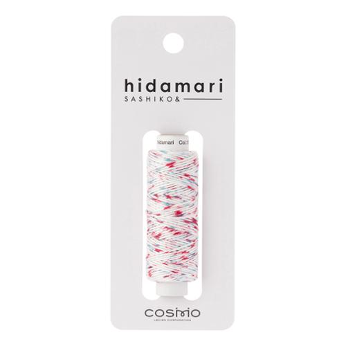 Snow Ice Variegated -- Cosmo Hidamari Sashiko Solid Thread 30 Meters