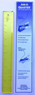 Add-A-Quarter 12in Ruler