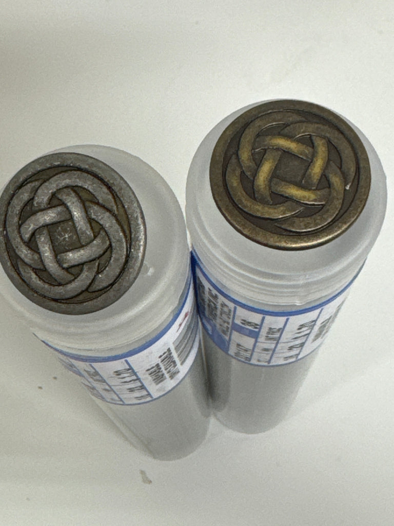 Dill Buttons 23mm Full Metal Celtic Knot Shank Button