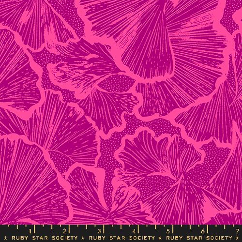 Ginko Florals in Light Berry -- Glow Garden by Sarah Watts -- Moda Fabrics