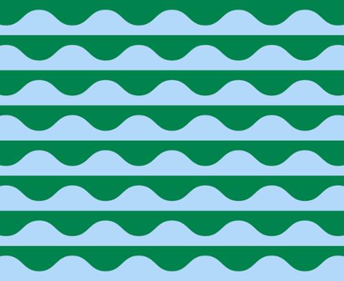Wavy Geometrics in Horizon -- Groove by Emily Van Hoff for Moda Fabrics