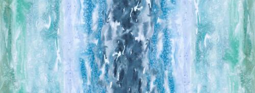 Catch My Drift Landscape in Sky -- Wanderlust by Create Joy Project for Moda Fabrics