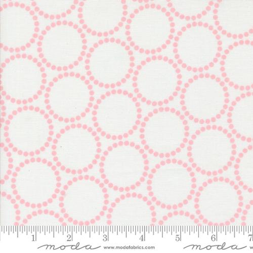 Pearl Bracelet in Snow Cotton Candy -- Tiny Christmas by Lizzy House -- Moda Fabrics