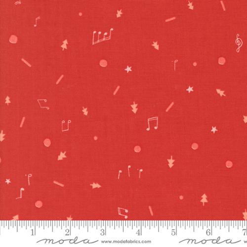 Christmas Cookie Blenders in Christmas Red -- Tiny Christmas by Lizzy House -- Moda Fabrics