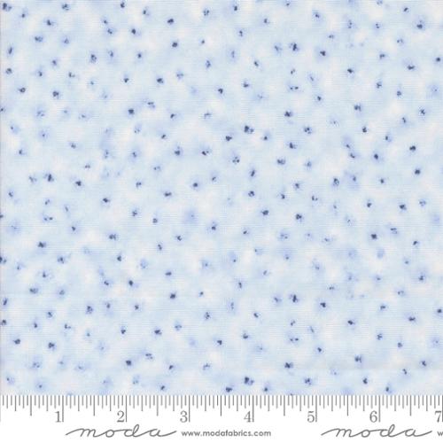 Starry Night Dots Shibori in Frost -- Winter Chill by Debbie Maddy-- Moda Fabrics