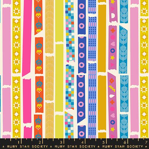 Yay Its Tape in Natural -- Washi Plus by Rashida Coleman Hale -- Ruby Star Society -- Moda Fabric
