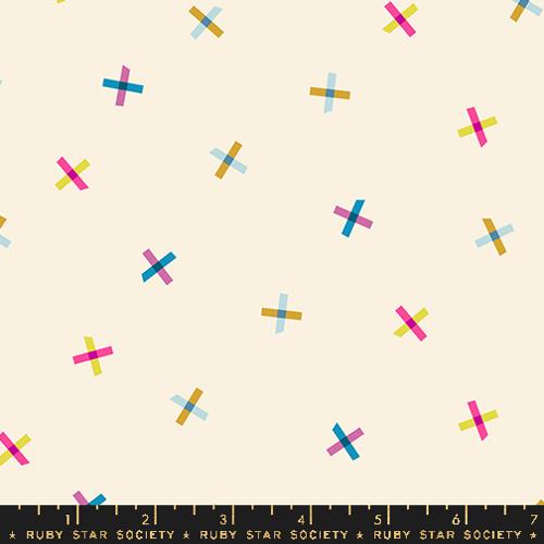 Plus Points in Natural -- Washi Plus by Rashida Coleman Hale -- Ruby Star Society -- Moda Fabric
