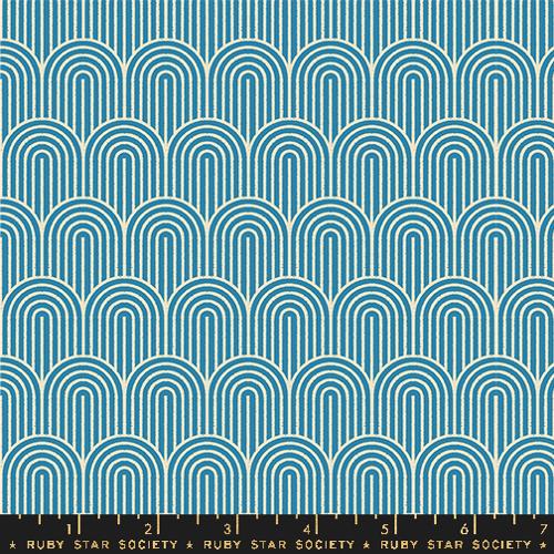 Hump Day in Chambray -- Geometry by Ruby Star Society -- Moda Fabric
