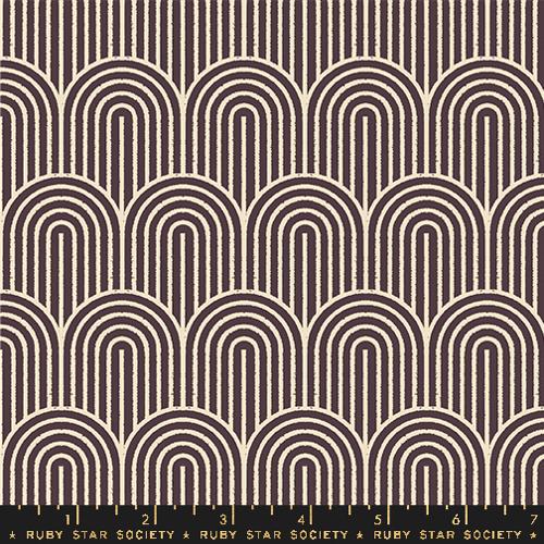 Hump Day Canvas in Eggplant -- Geometry by Ruby Star Society -- Moda Fabric