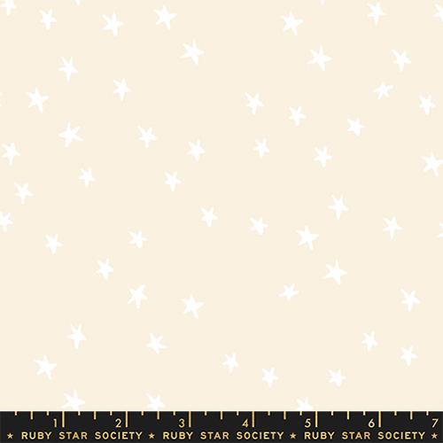 Starry New White On Natural -- Starry by Alexia Abegg for Ruby Star Society -- Moda Fabric