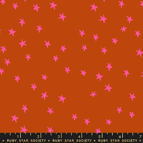 Starry New Cayenne -- Starry by Alexia Abegg for Ruby Star Society -- Moda Fabric