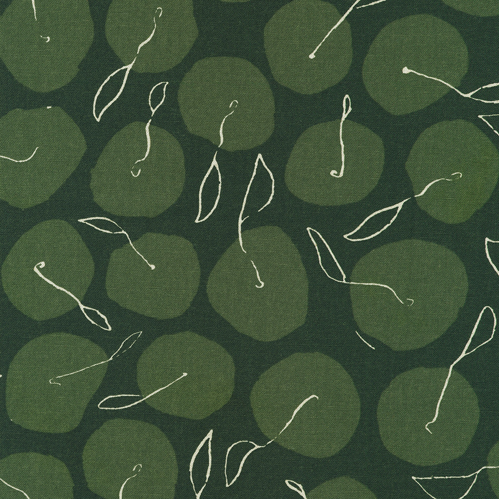 Apples in Green -- Orchard Run by Anna Graham of Noodlehead --- Robert Kaufman Fabrics
