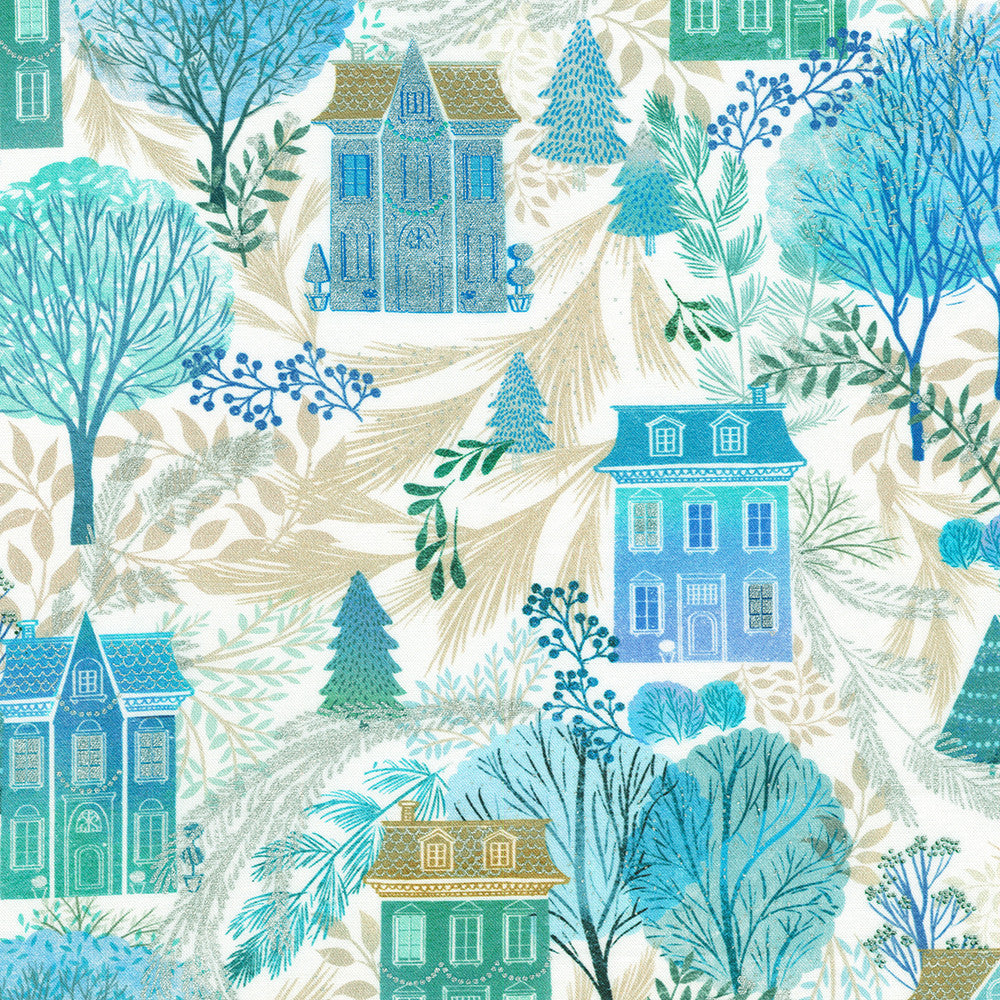 Village WINTER by Sanja Rescek from Peaceful -- Robert Kaufman