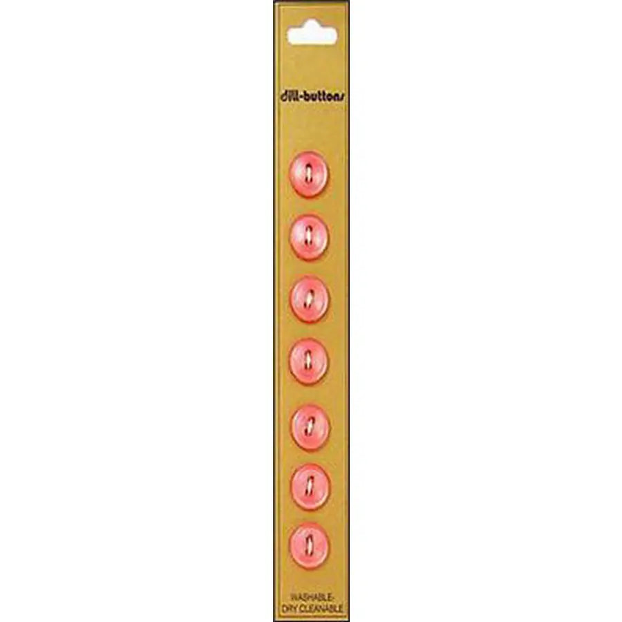 7/16" Pink DB8041-- Dill Buttons