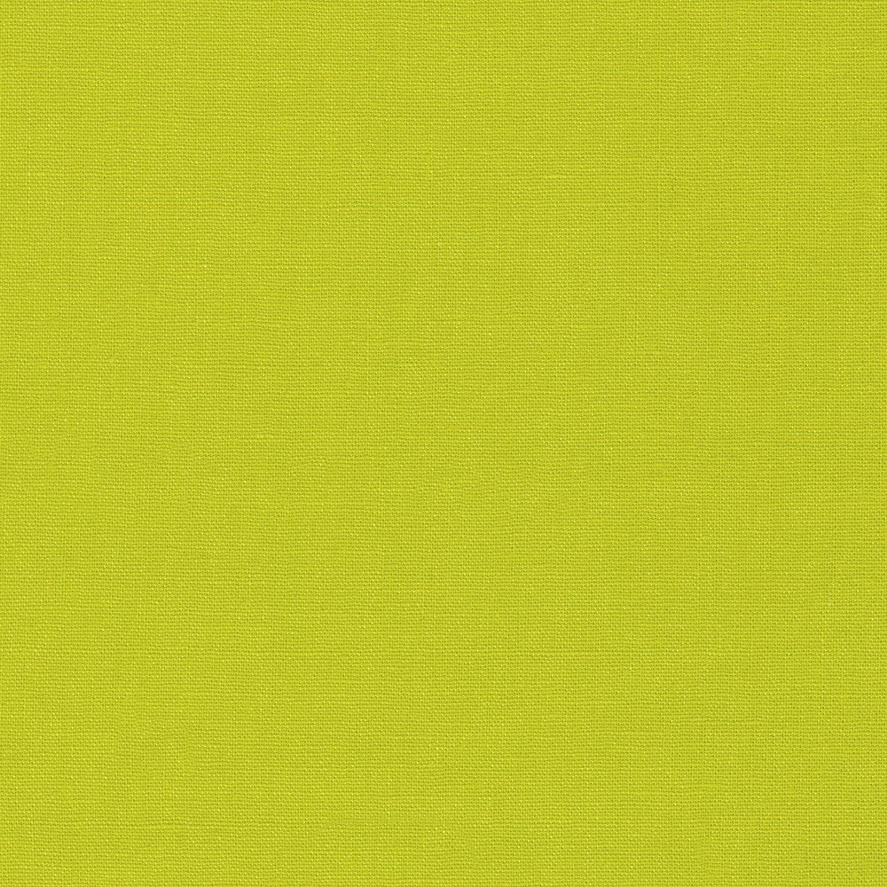 Essex Linen Yarn Dyed in CHARTREUSE --- Robert Kaufman Fabrics