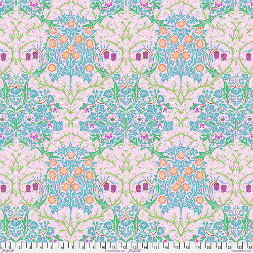 Blackthorn - Pink|| Kaffe x Morris & Co. -- Free Spirit Fabrics