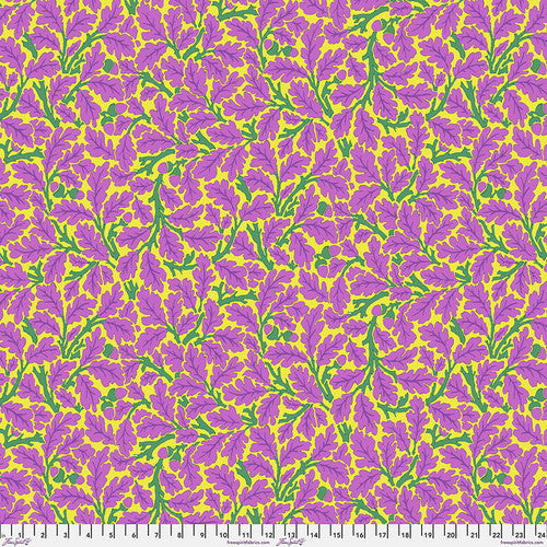 Oak - Violet || Kaffe x Morris & Co -- Free Spirit Fabrics
