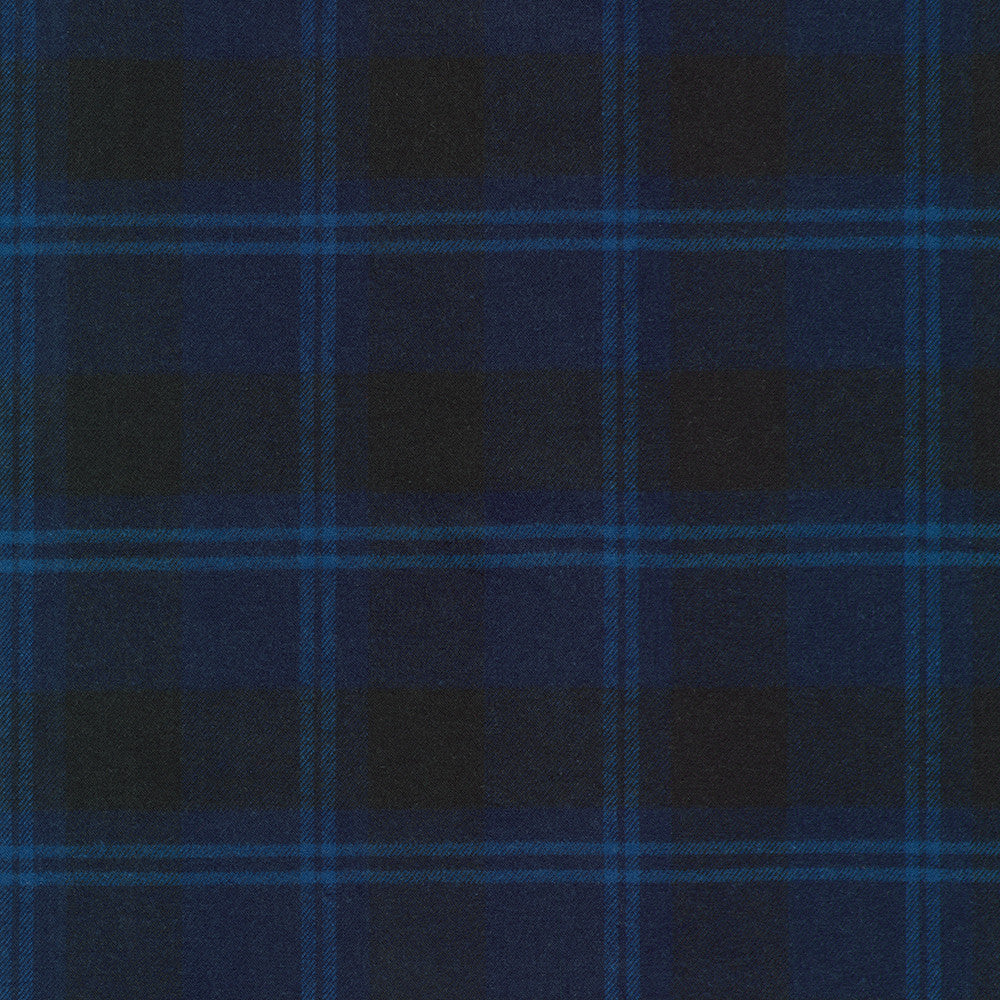 BLACK from Niseko Flannel Plaids -- Robert Kaufman