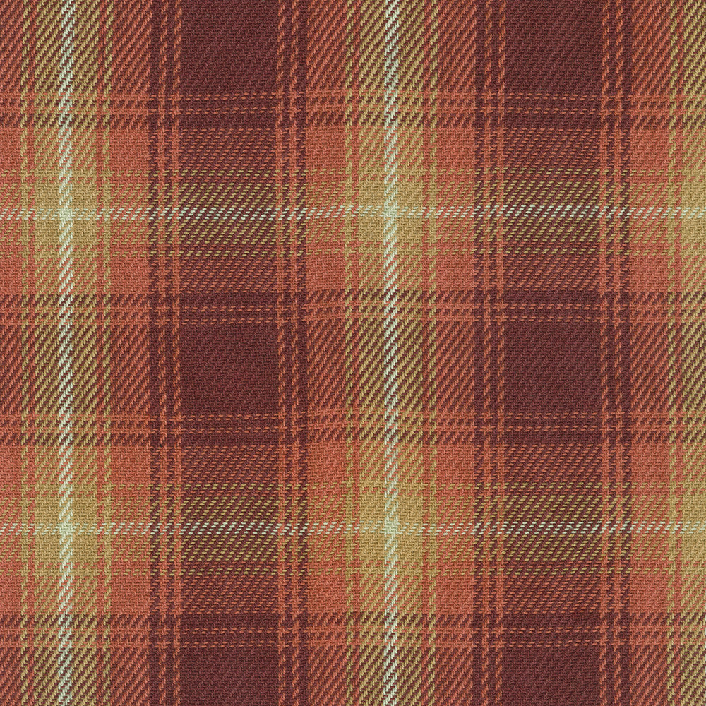 TERRACOTTA from Baja Blanket Plaid -- Robert Kaufman