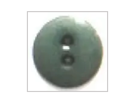 7/16" Black Two Hole DB1268 -- Dill Buttons