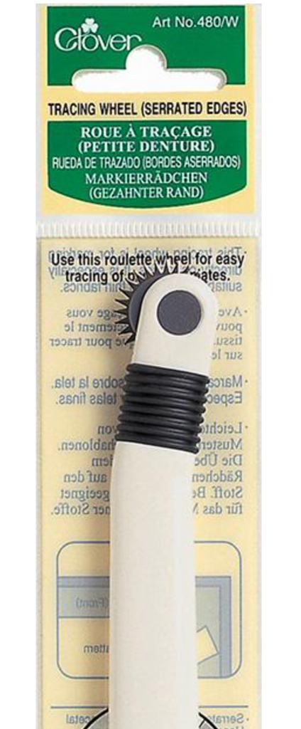 Tracing Wheel Serrated Edges
