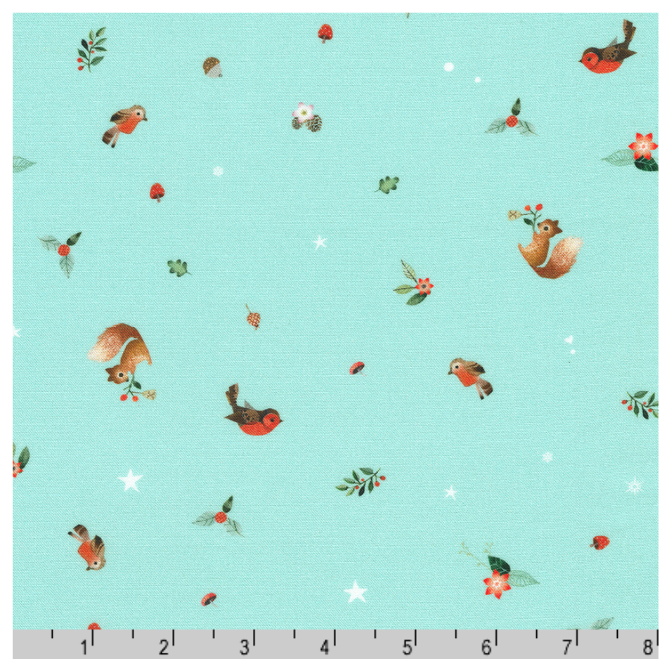 BREEZE Squirrels by Lynn Horrabin from Festive Fauna-- Robert Kaufman