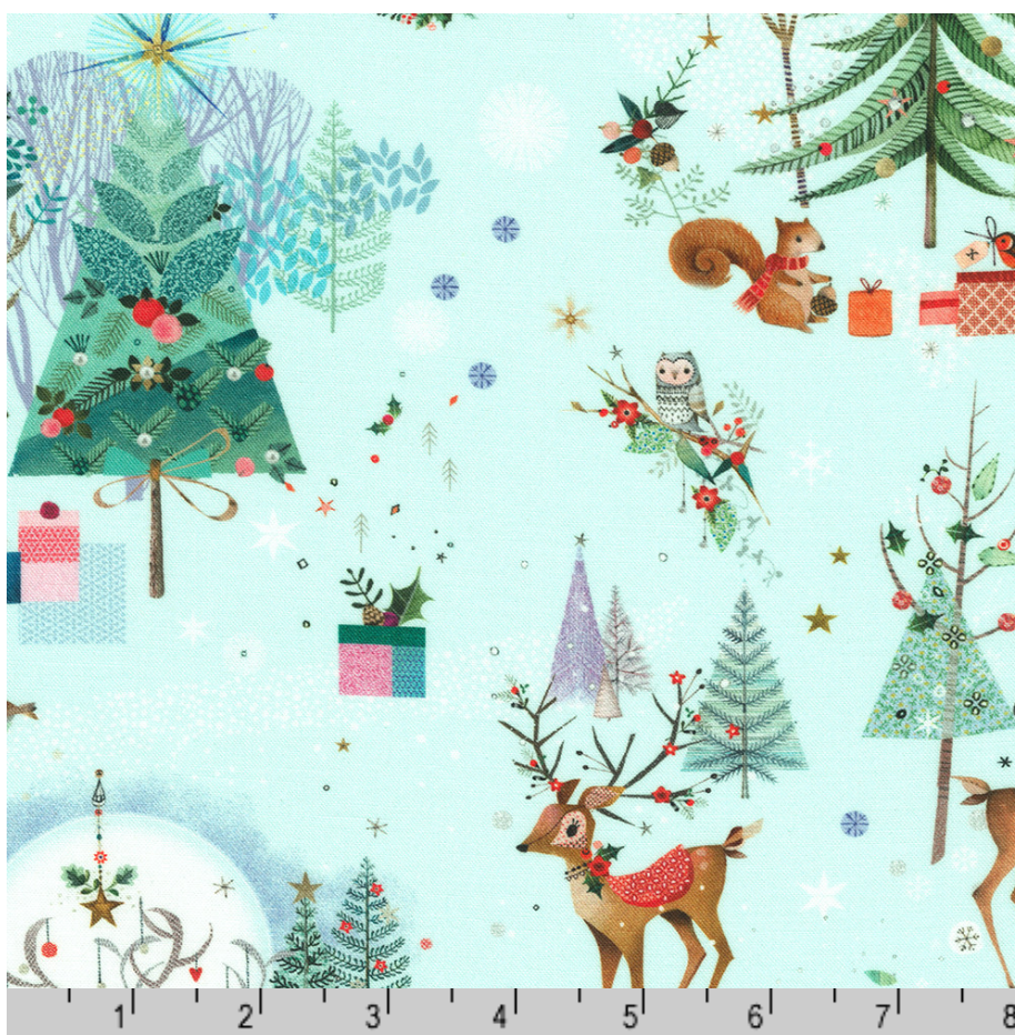 SKY Winter Scene by Lynn Horrabin from Festive Fauna-- Robert Kaufman
