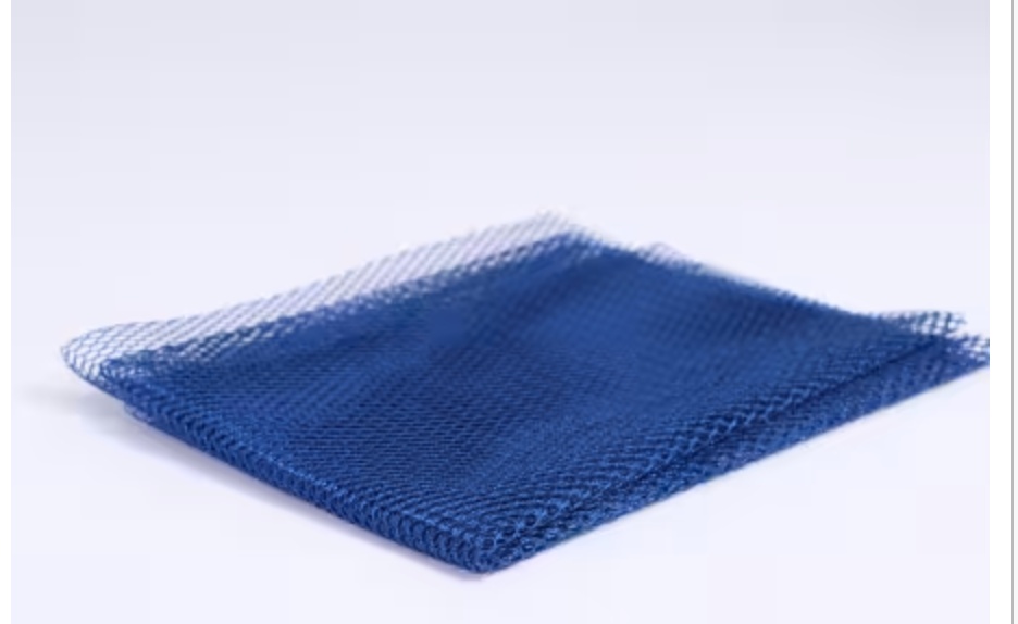 Lightweight Mesh Fabric - Blastoff Blue -- By Annie