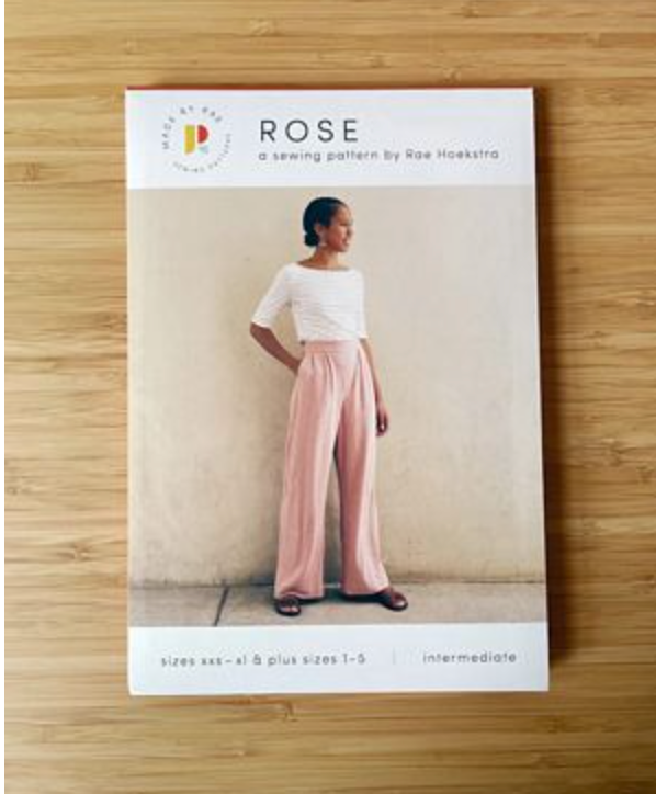 Rose Pants Pattern -- Made by Rae
