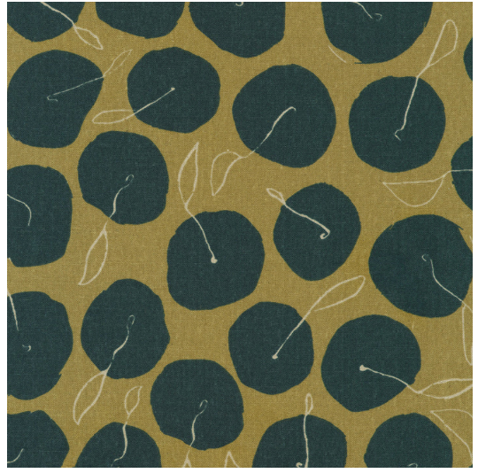 Apples in Taupe -- Orchard Run by Anna Graham of Noodlehead --- Robert Kaufman Fabrics