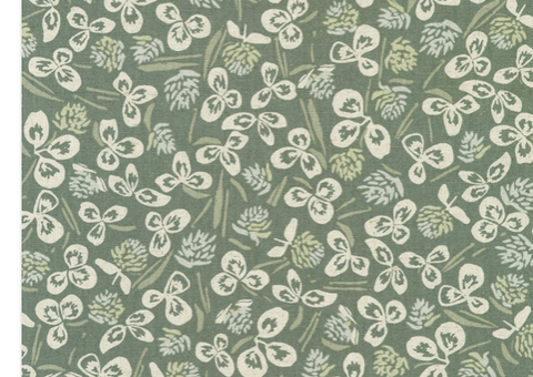 Clover in Grey -- Orchard Run by Anna Graham of Noodlehead --- Robert Kaufman Fabrics