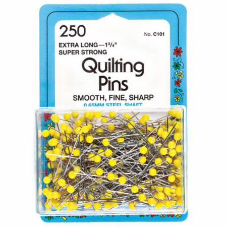 250 Quilting Pins-- Extra Long
