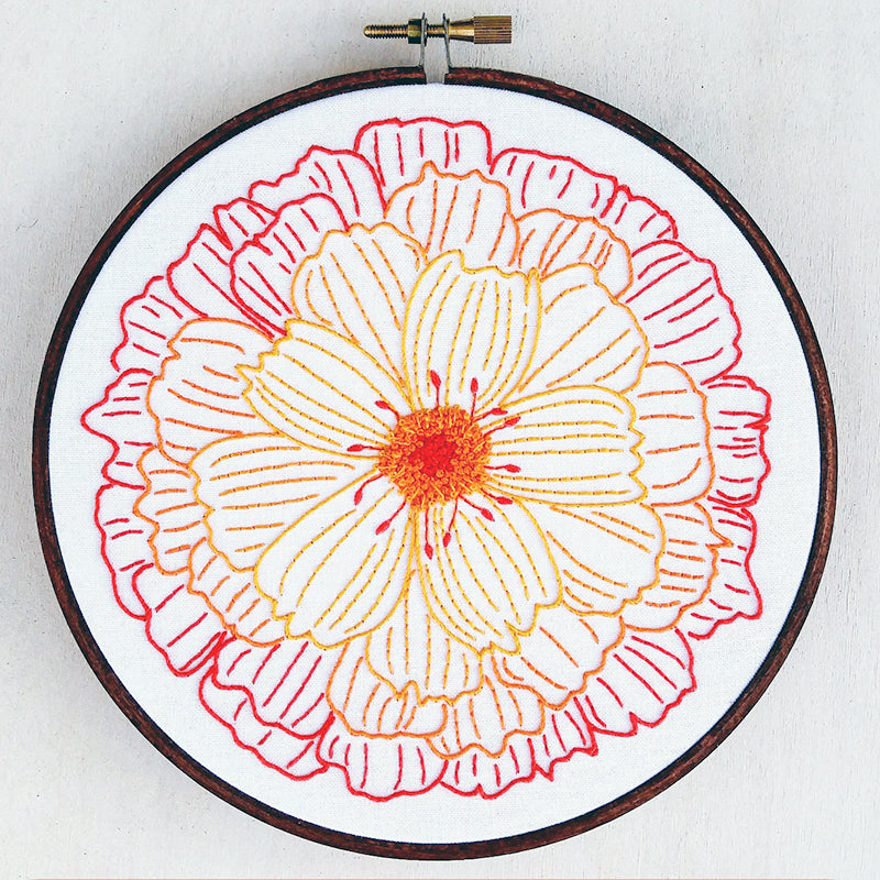 Merry Gold Embroidery Kit by Cozy Blue