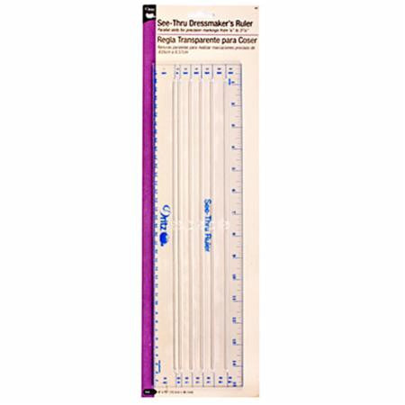 Dritz Dressmaker Ruler See Thru