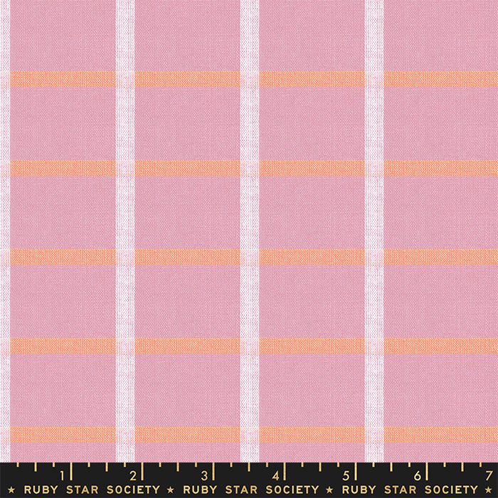 Plaid in Lavender -- Warp & Weft Heirlooms Wovens -- Alexia Abegg for Ruby Star Society -- Moda Fabrics