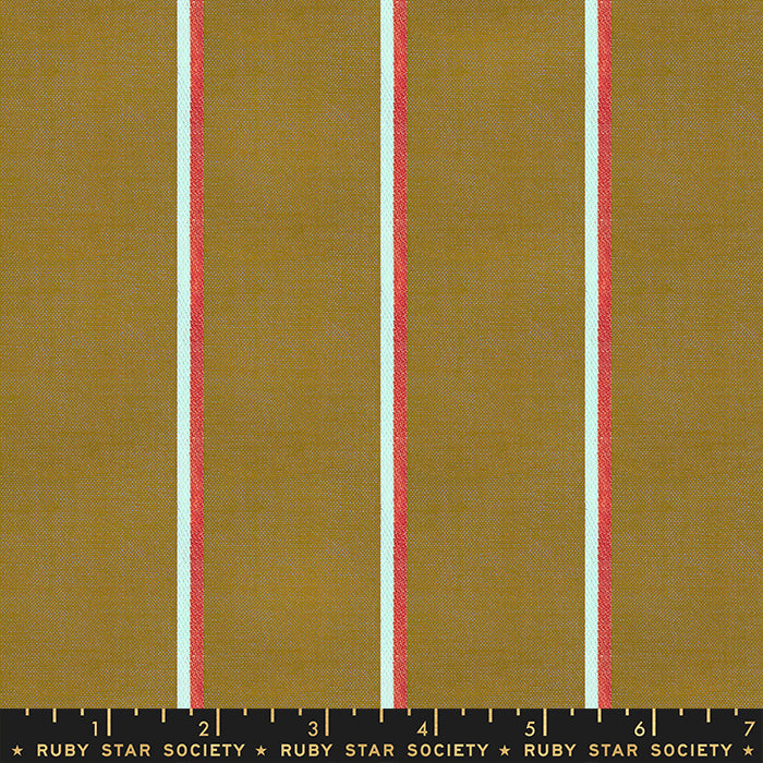 Suede Stripe Warp & Weft Heirlooms Wovens -- Alexia Abegg for Ruby Star Society -- Moda Fabrics
