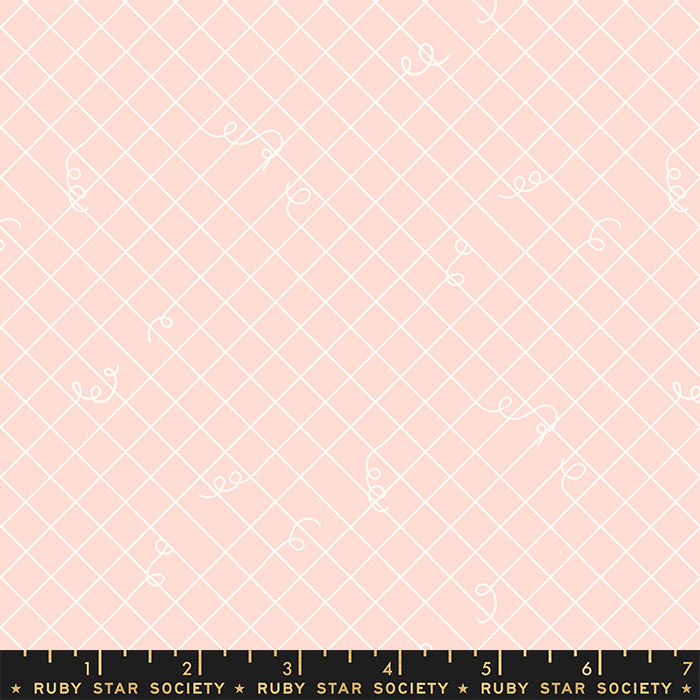 Broken Ties in Pale Pink --Adorn by Rashida Coleman-Hale for Ruby Star Society -- Moda Fabric