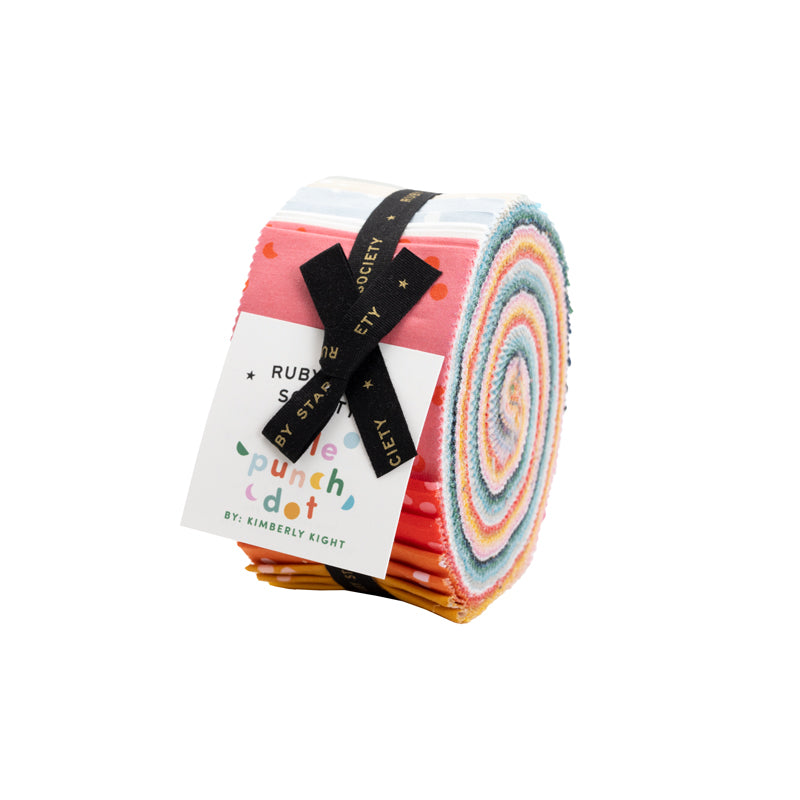 Hole Punch Dots Jelly Roll® Ruby Star Precut for Moda Fabrics